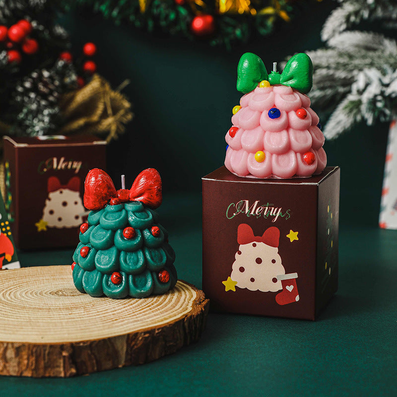 Christmas Tree Scented Candle, Christmas Decoration Holiday Ornament