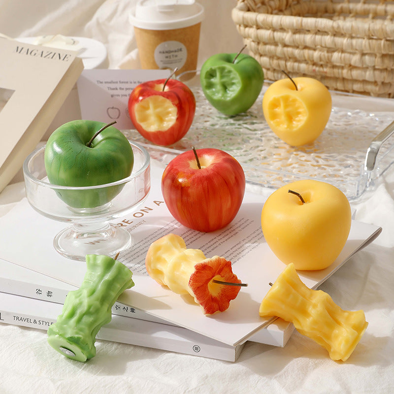 Fruit Ornament Scented Candle, Christmas Decoration Holiday Ornament