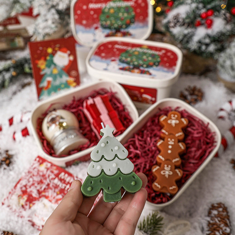 Christmas Gift boxex Candle, Holiday Ornament– Christmas Decoration Gift