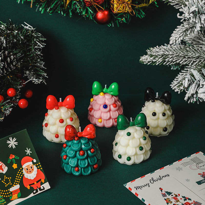 Christmas Tree Scented Candle, Christmas Decoration Holiday Ornament