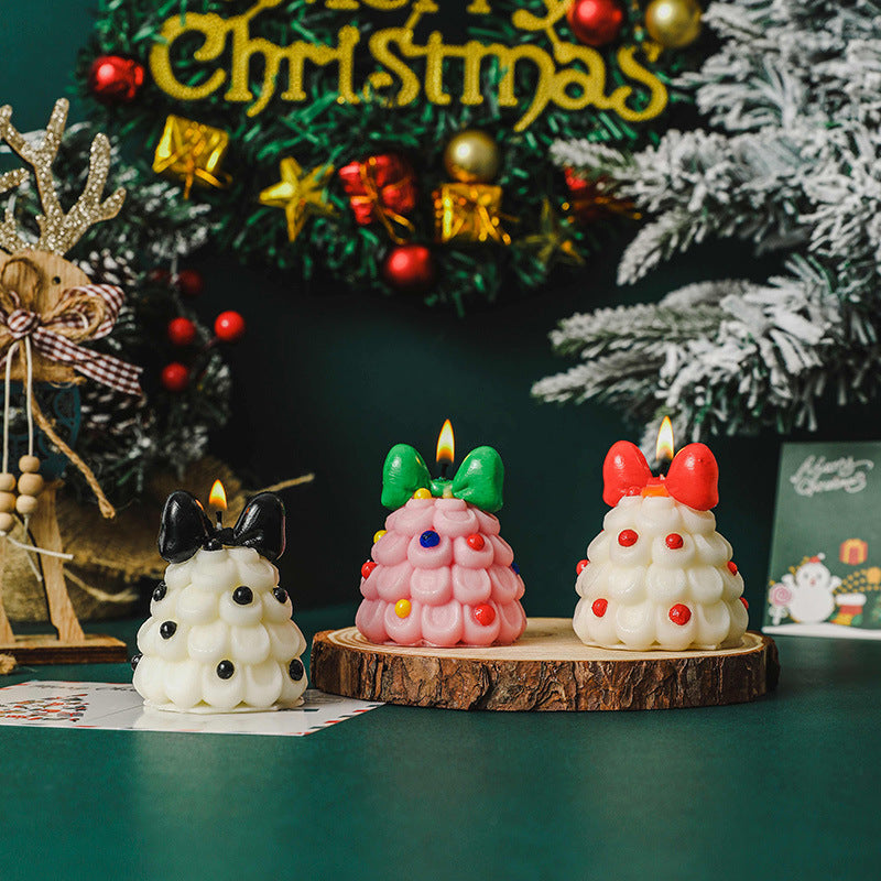Christmas Tree Scented Candle, Christmas Decoration Holiday Ornament