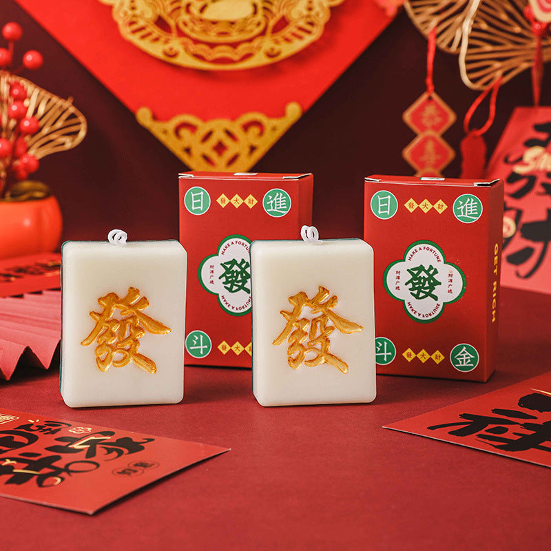 Majiang Scented Candle, Holiday Ornament– Christmas Decoration Gift