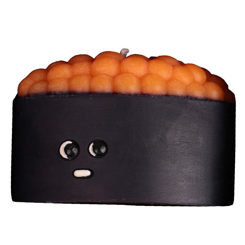 Sushi Original Scented Candle, Holiday Ornament– Christmas Decoration Gift