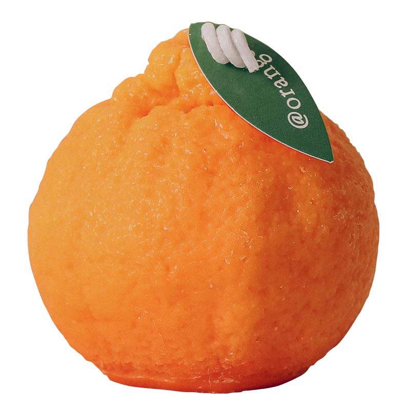 Orange Scented Candle, Holiday Ornament– Christmas Decoration Gift