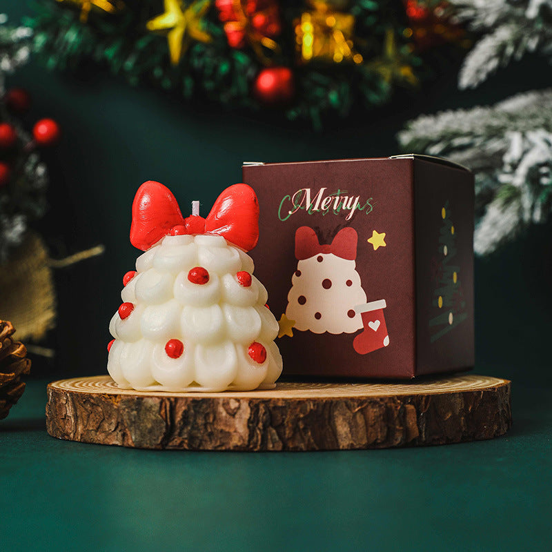 Christmas Tree Scented Candle, Christmas Decoration Holiday Ornament