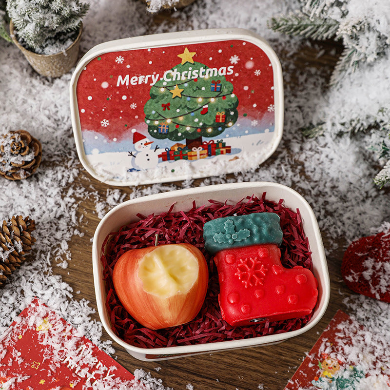 Christmas Gift boxex Candle, Holiday Ornament– Christmas Decoration Gift