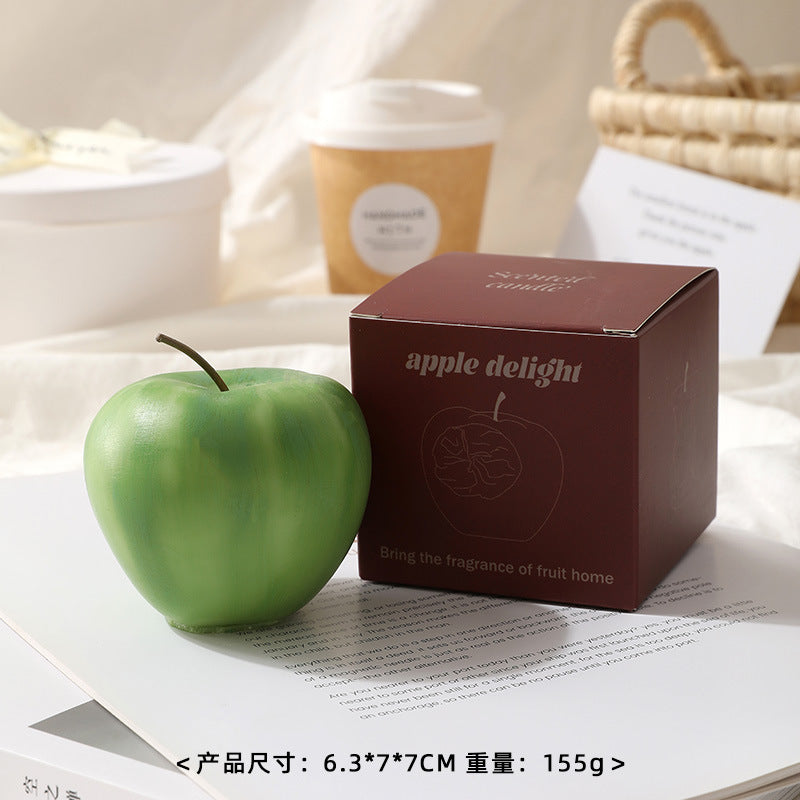 Fruit Ornament Scented Candle, Christmas Decoration Holiday Ornament