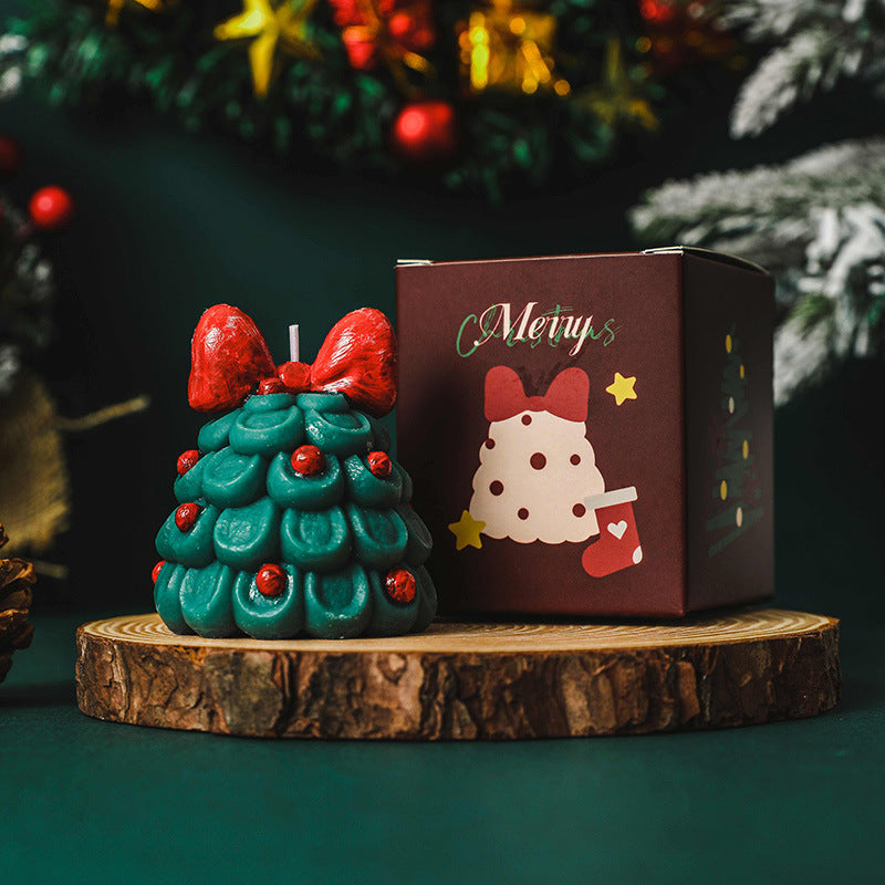 Christmas Tree Scented Candle, Christmas Decoration Holiday Ornament