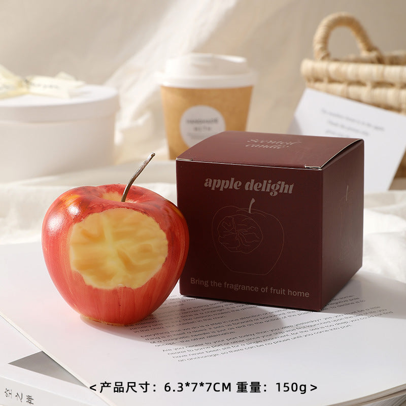 Fruit Ornament Scented Candle, Christmas Decoration Holiday Ornament