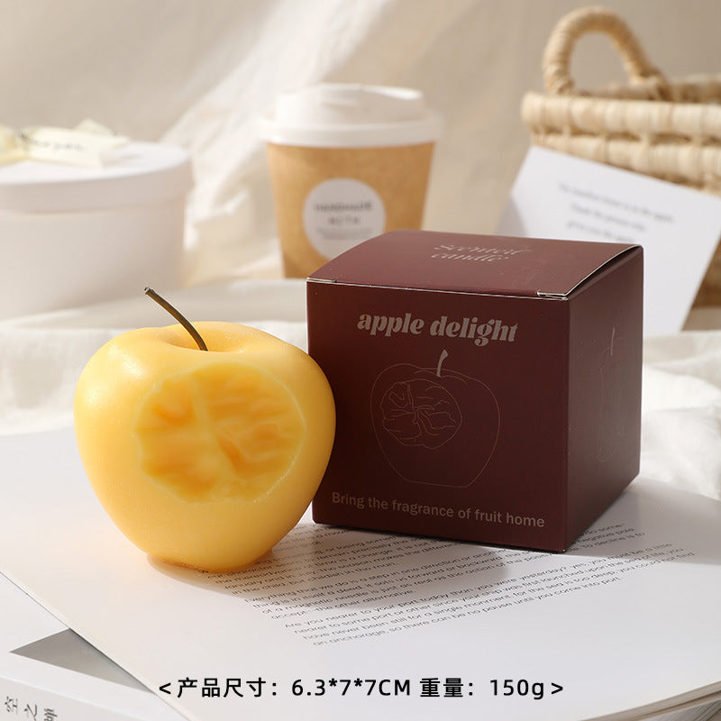 Fruit Ornament Scented Candle, Christmas Decoration Holiday Ornament