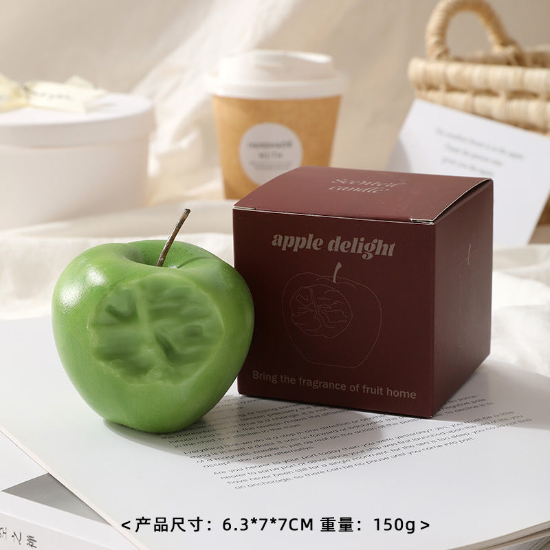 Fruit Ornament Scented Candle, Christmas Decoration Holiday Ornament