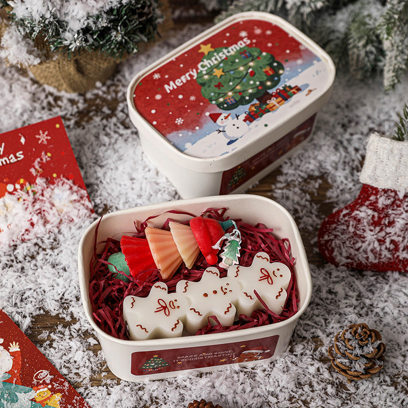 Christmas Gift boxex Candle, Holiday Ornament– Christmas Decoration Gift