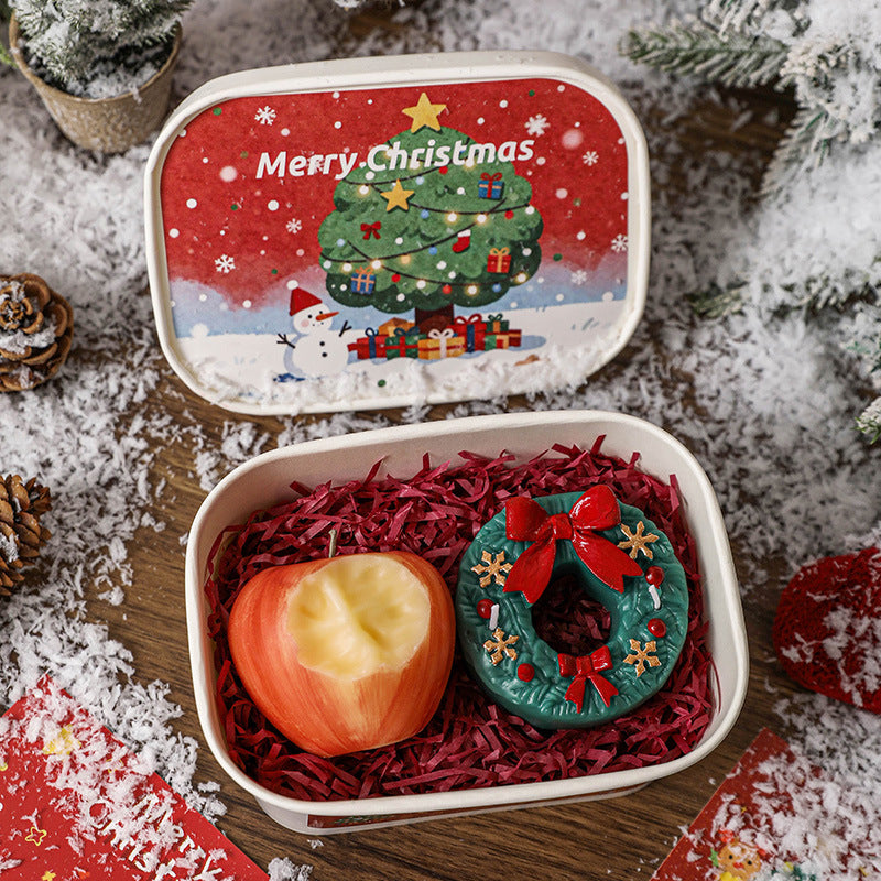 Christmas Gift boxex Candle, Holiday Ornament– Christmas Decoration Gift