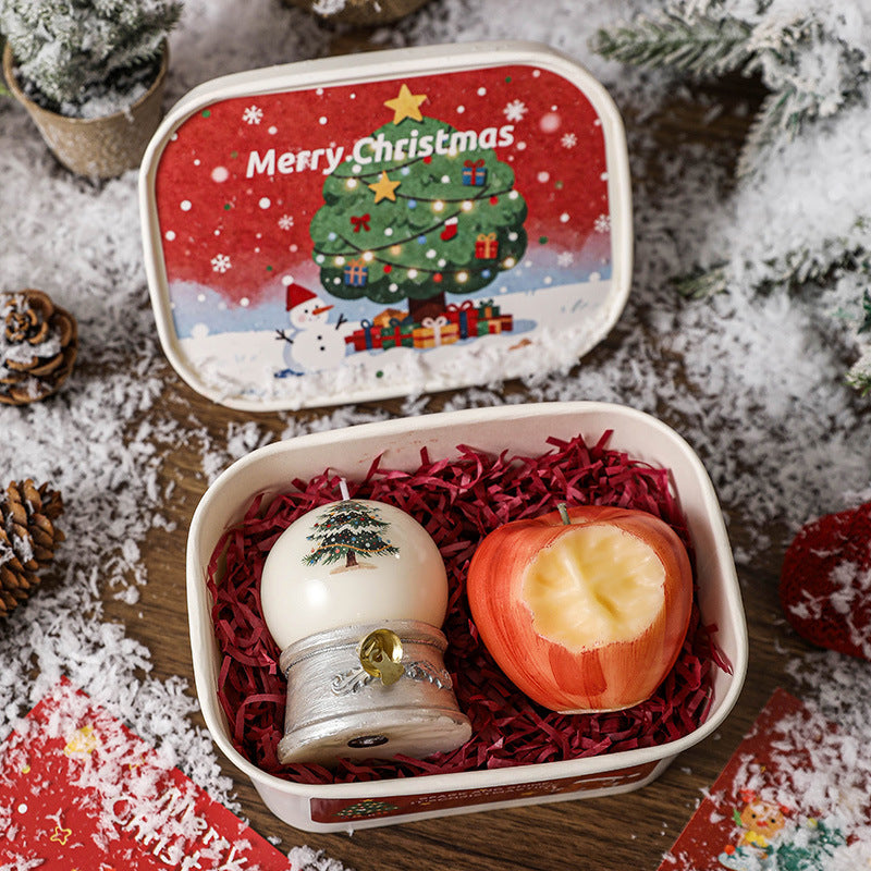 Christmas Gift boxex Candle, Holiday Ornament– Christmas Decoration Gift